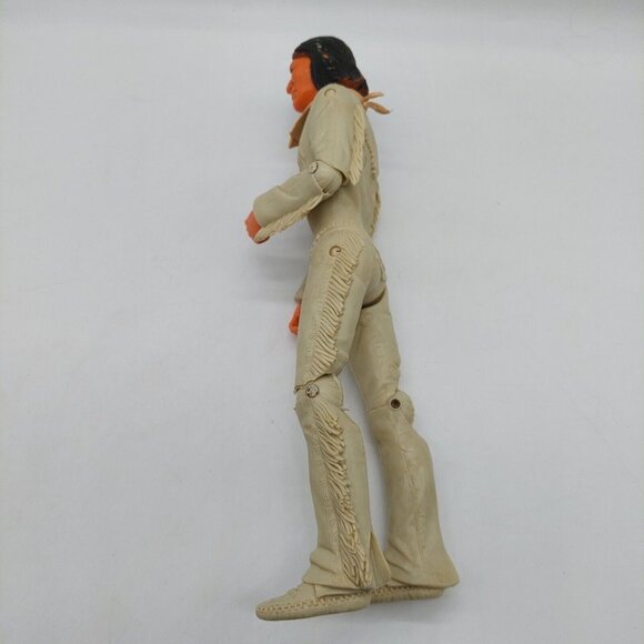 Louis Marx Geronimo 11" Action Figure Vintage Indian - Picture 7 of 10